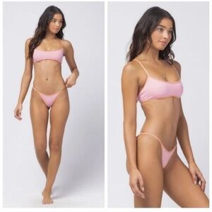 l*space Pamela Tommy Bikini Set Size Large
